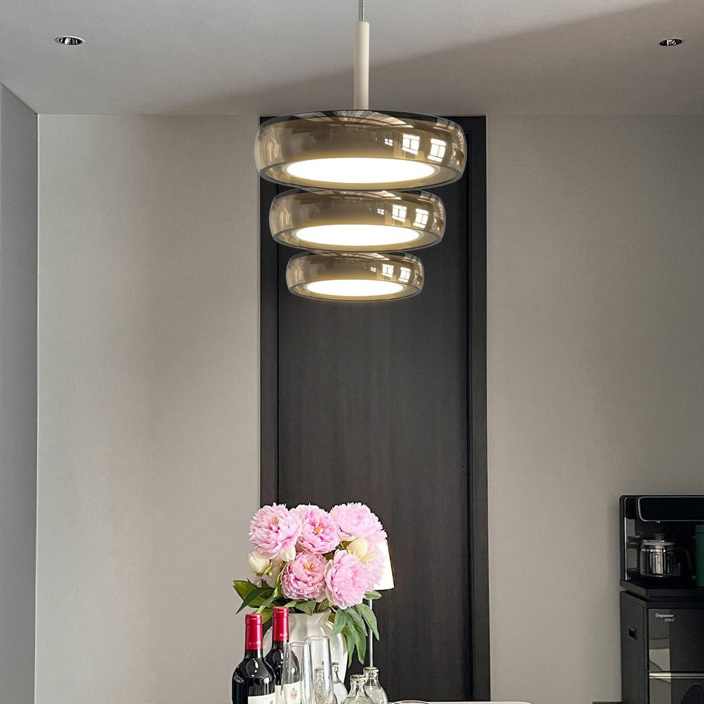 Italian Style Glass Pendant Light