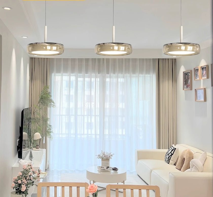 Italian Style Glass Pendant Light