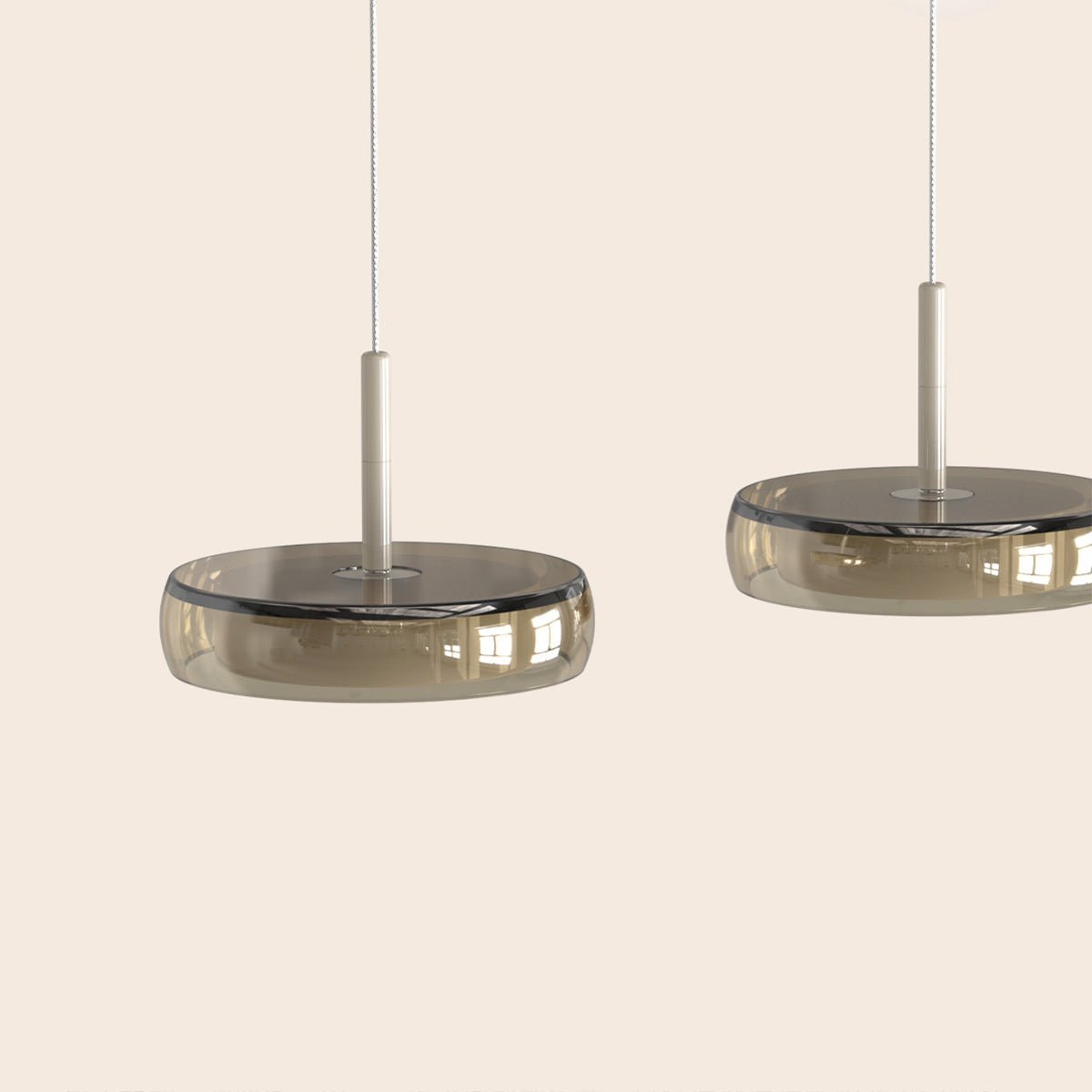 Italian Style Glass Pendant Light