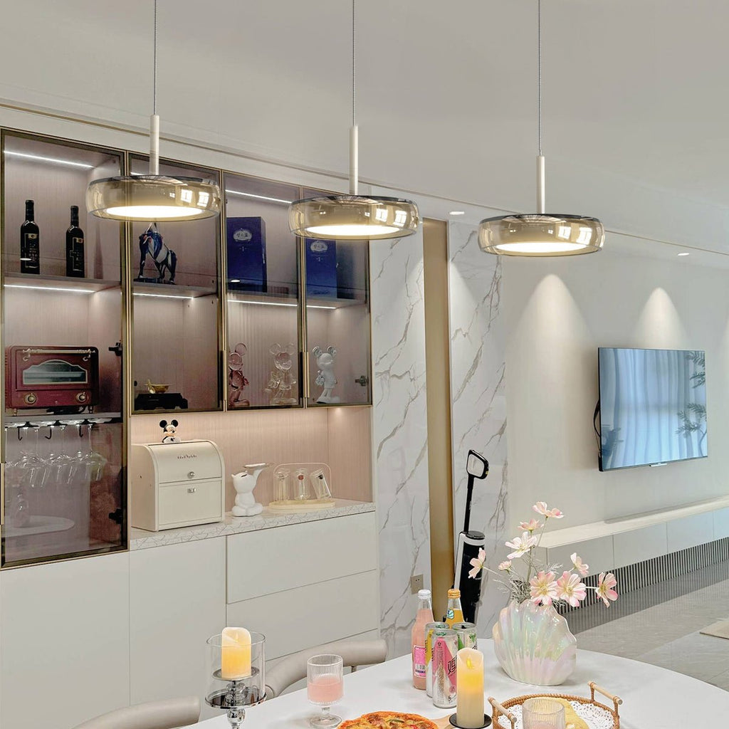 Italian Style Glass Pendant Light