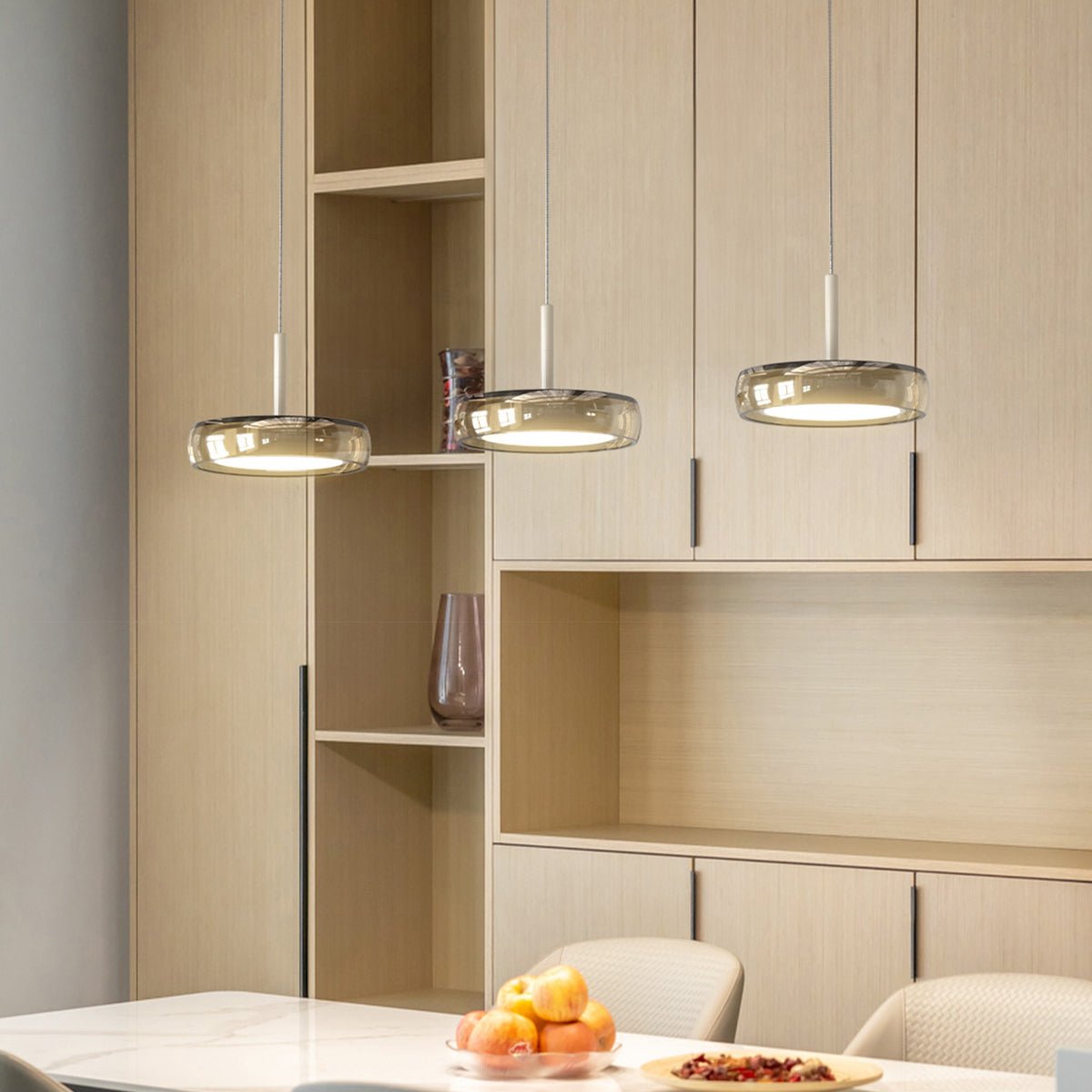 Italian Style Glass Pendant Light