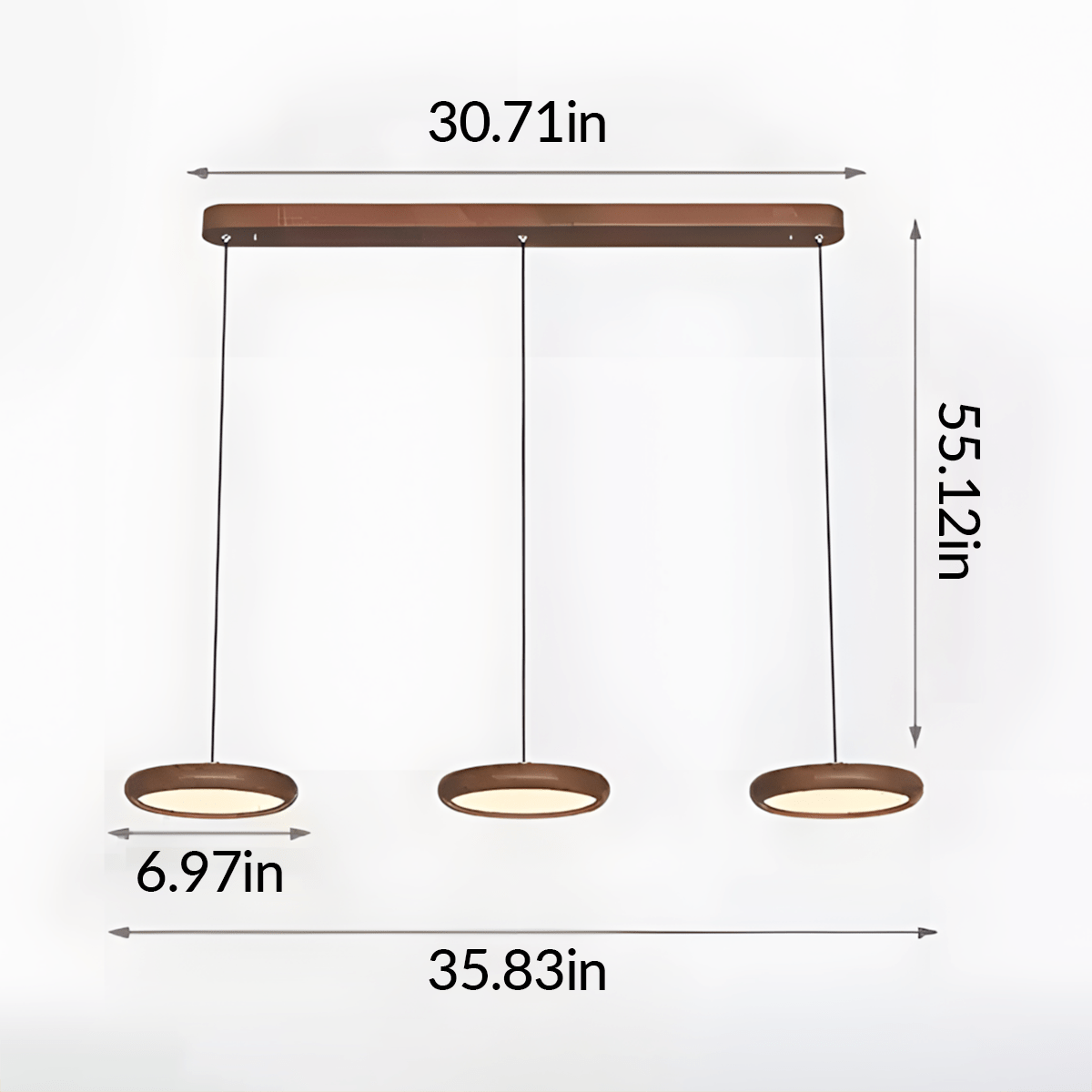 King's Pot Dining Chandelier
