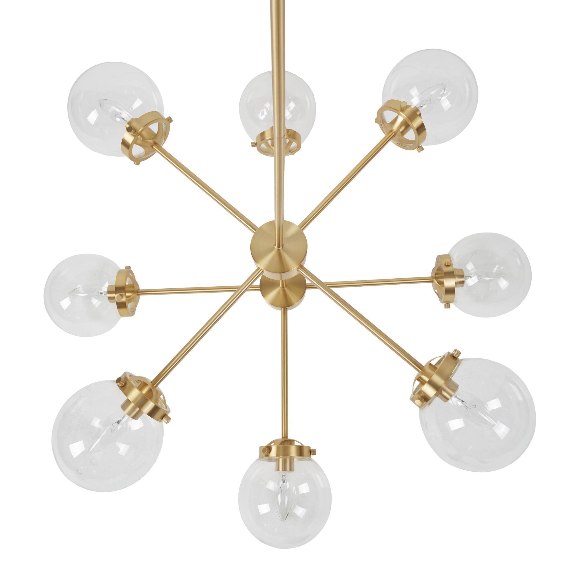 Kyle Metal Globe Chandelier