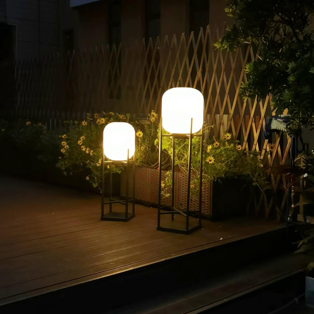 Lantern Outdoor Floor Lamp