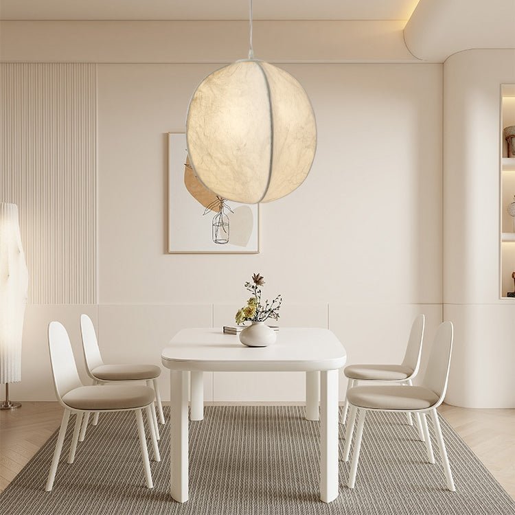 Lilian Silk Sphere Pendant Lamp - ZozHome