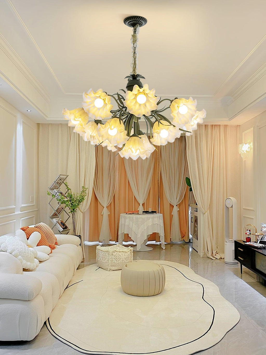Lily of the Valley Chandelier
