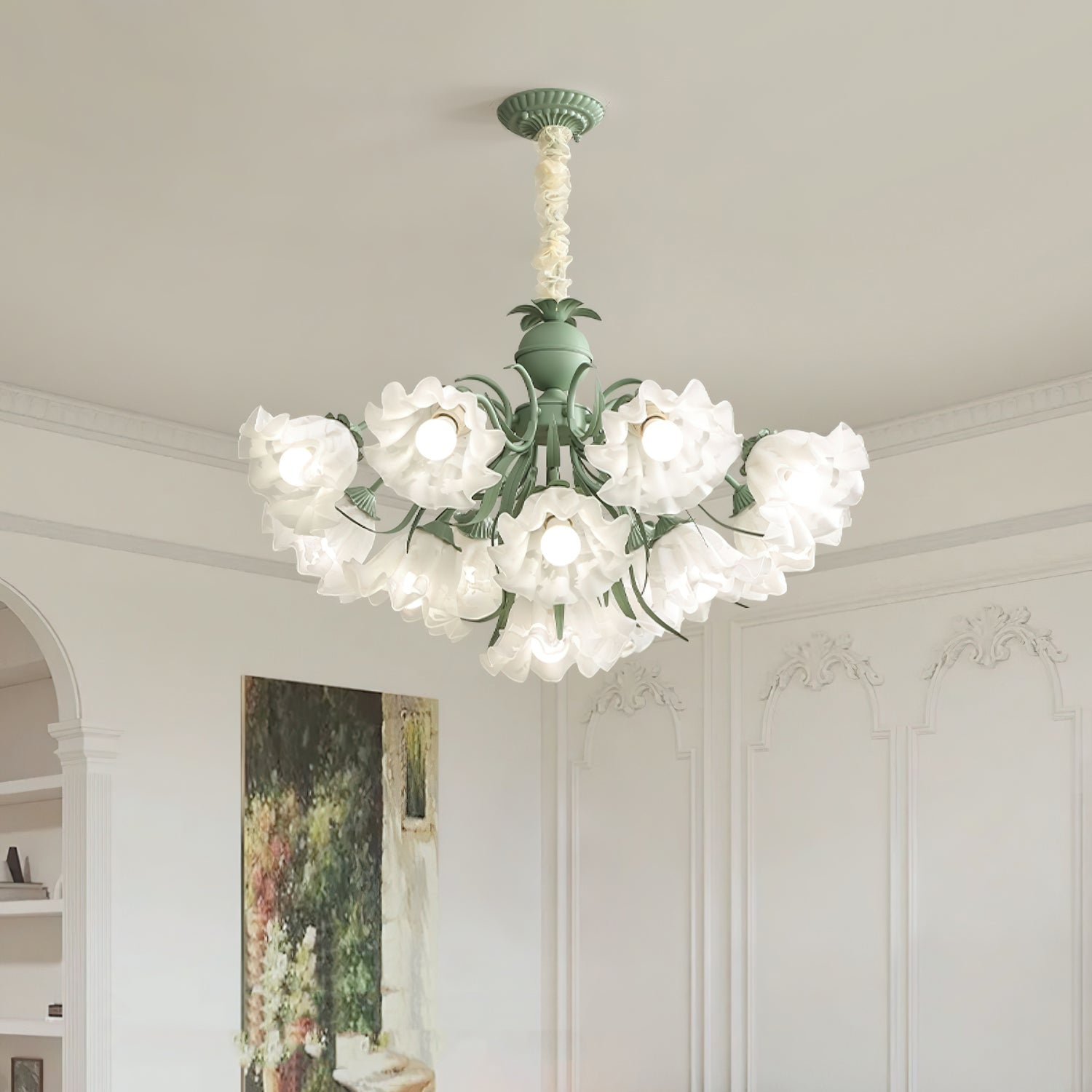 Lily of the Valley Chandelier