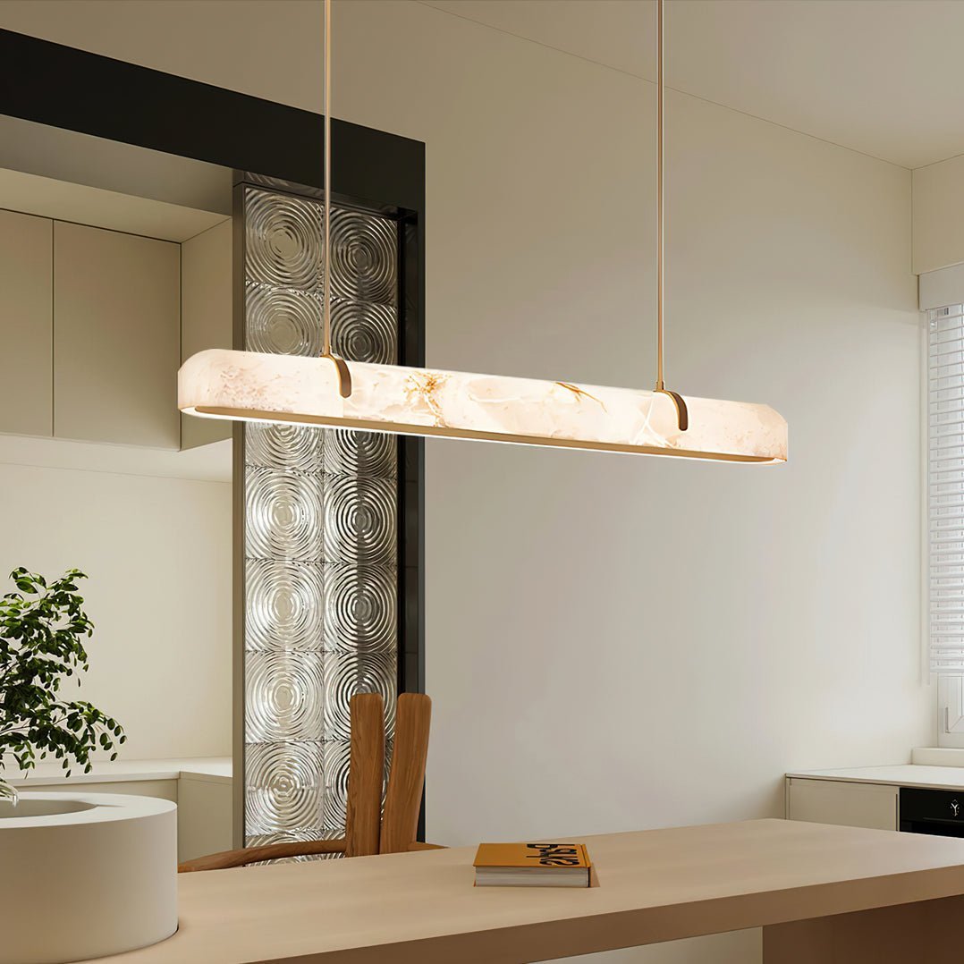 Linear Alabaster Pendant Lamp - ZozHome
