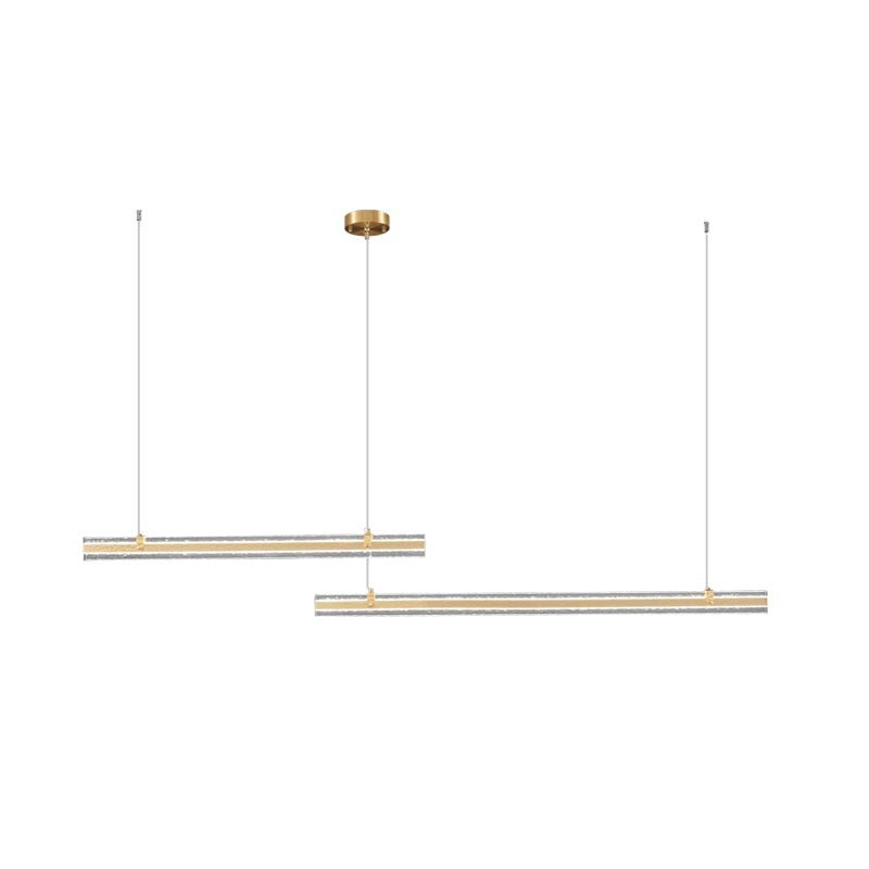 Linear Ribbon Island Pendant Light