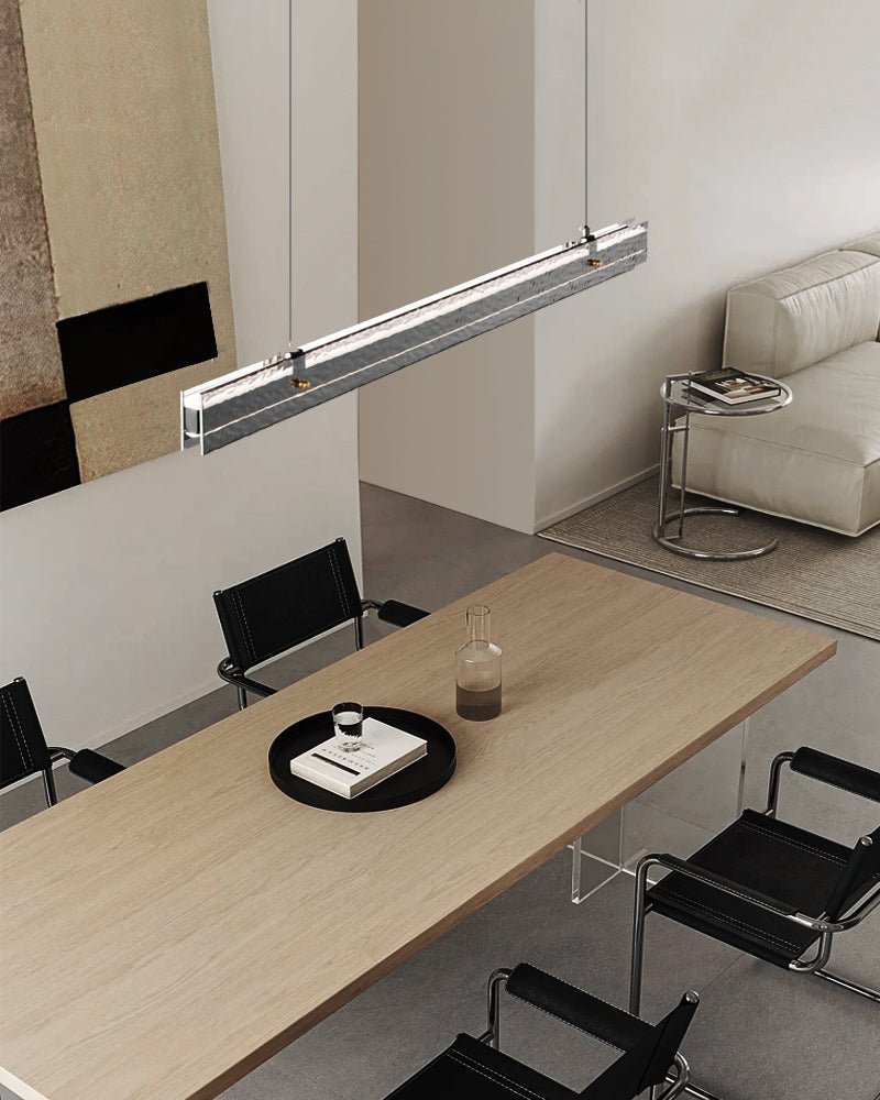 Linear Ribbon Island Pendant Light