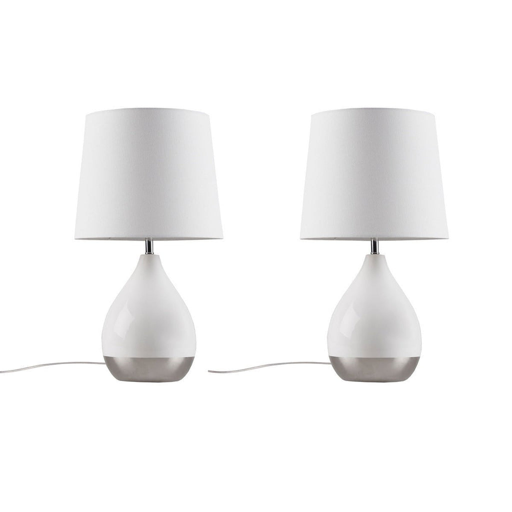 Liora Two-Tone Ceramic Table Lamps