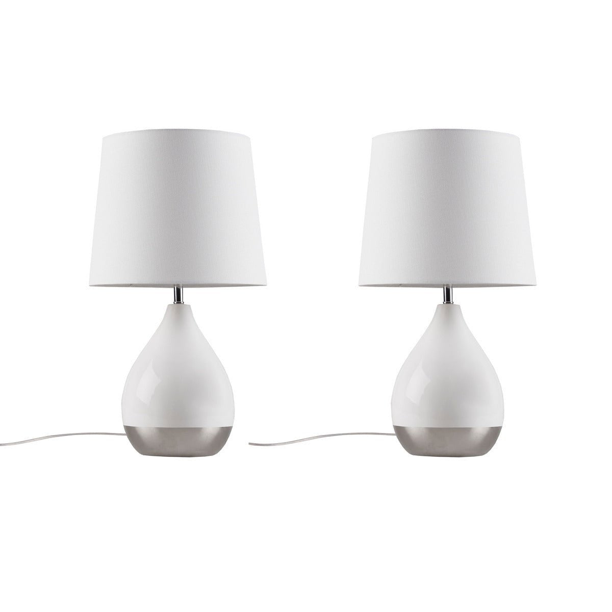 Liora Two-Tone Ceramic Table Lamps