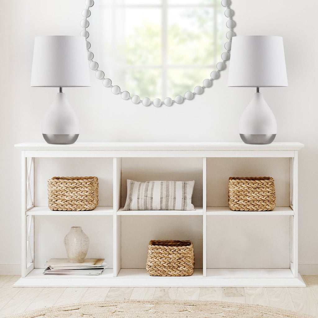 Liora Two-Tone Ceramic Table Lamps