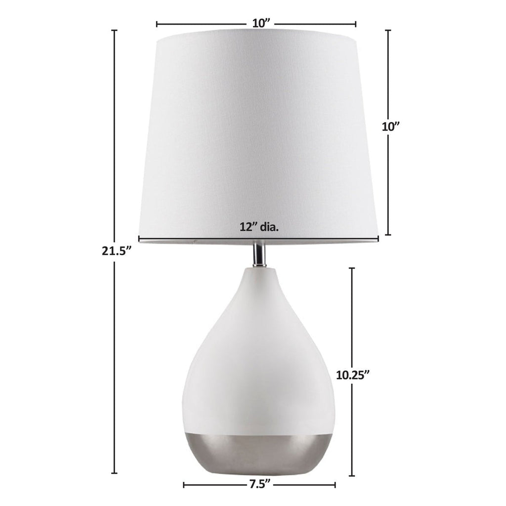 Liora Two-Tone Ceramic Table Lamps