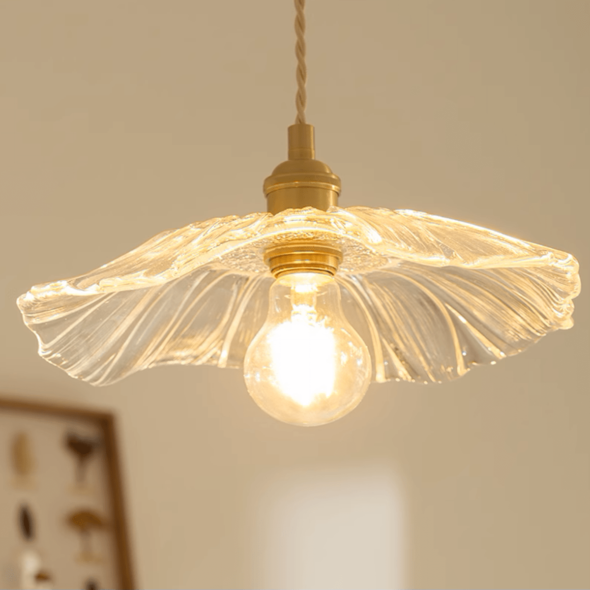 Lotus Leaf Pendant Light