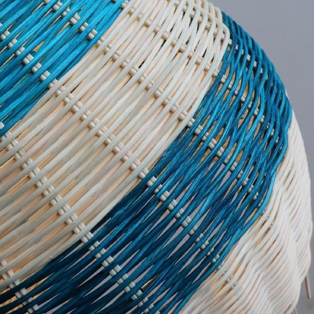 Lsle Man Charm Rattan Woven Pendant Light