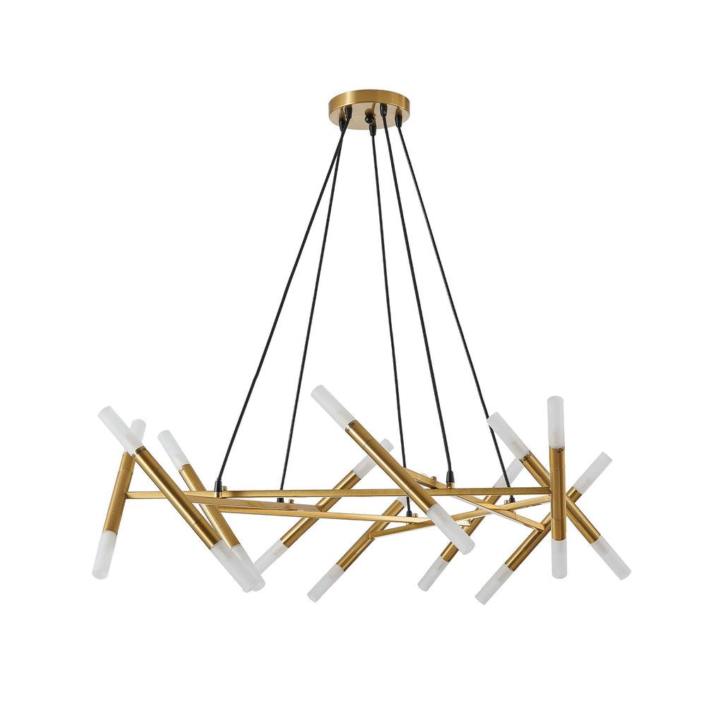 Lucian Gold Branch Chandelier