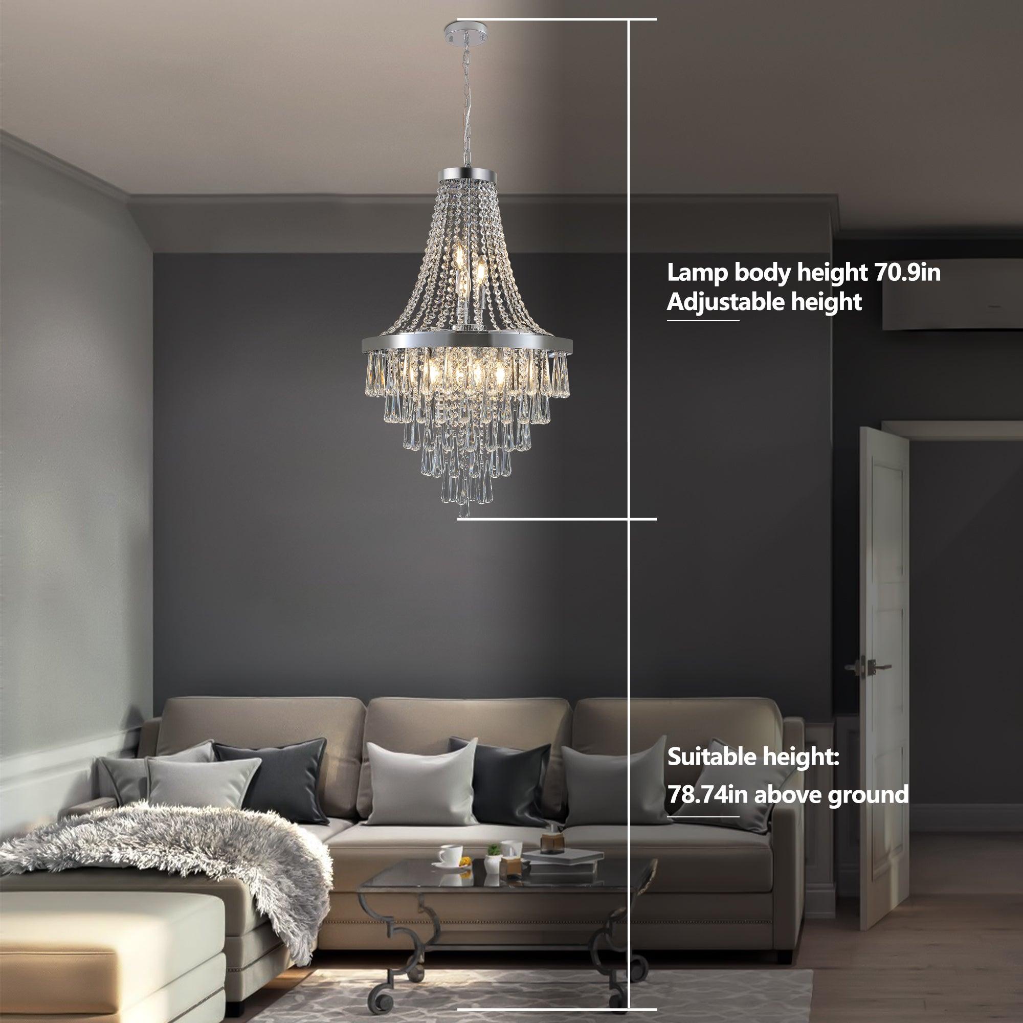 Luna Crystal Chandelier