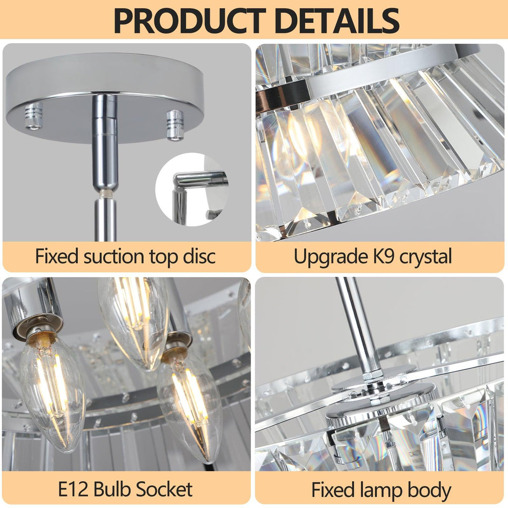 Lury Crystal Chandelier