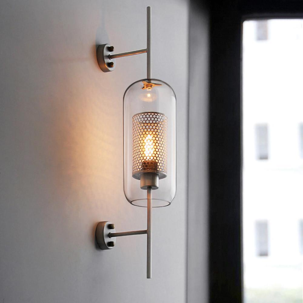 Luxe Glass Wall Light