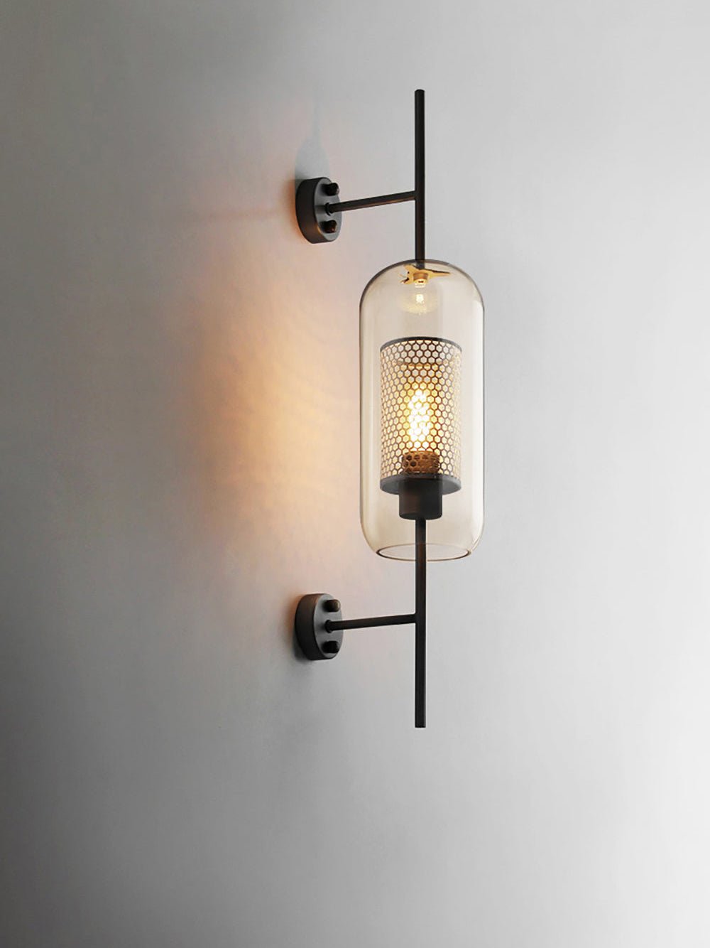 Luxe Glass Wall Light