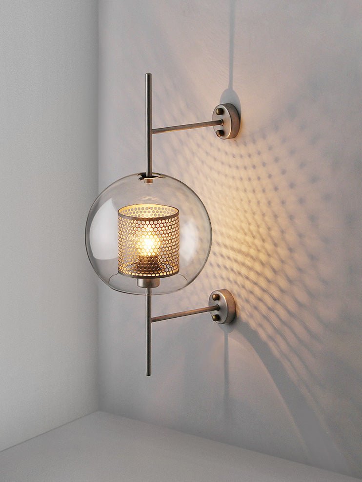 Luxe Glass Wall Light