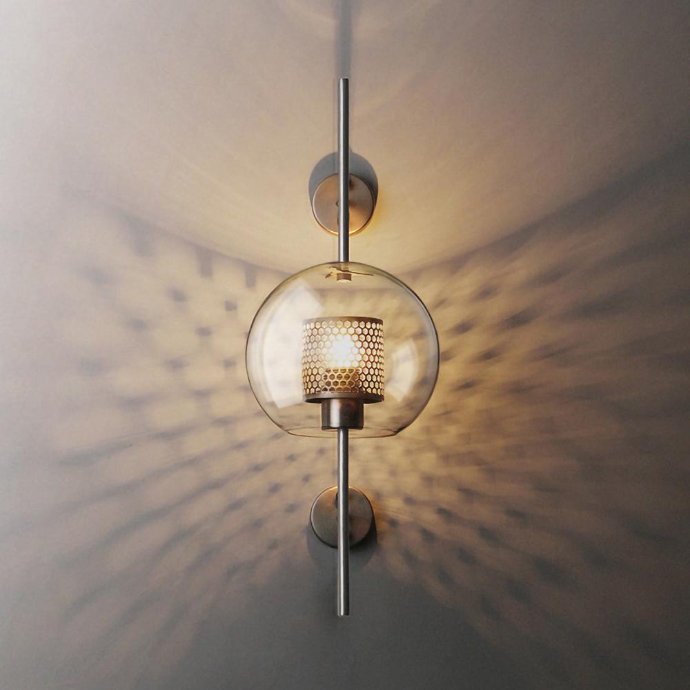 Luxe Glass Wall Light