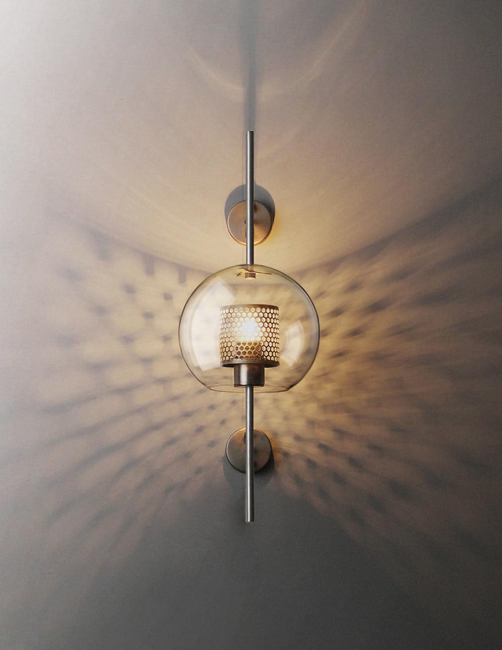 Luxe Glass Wall Light