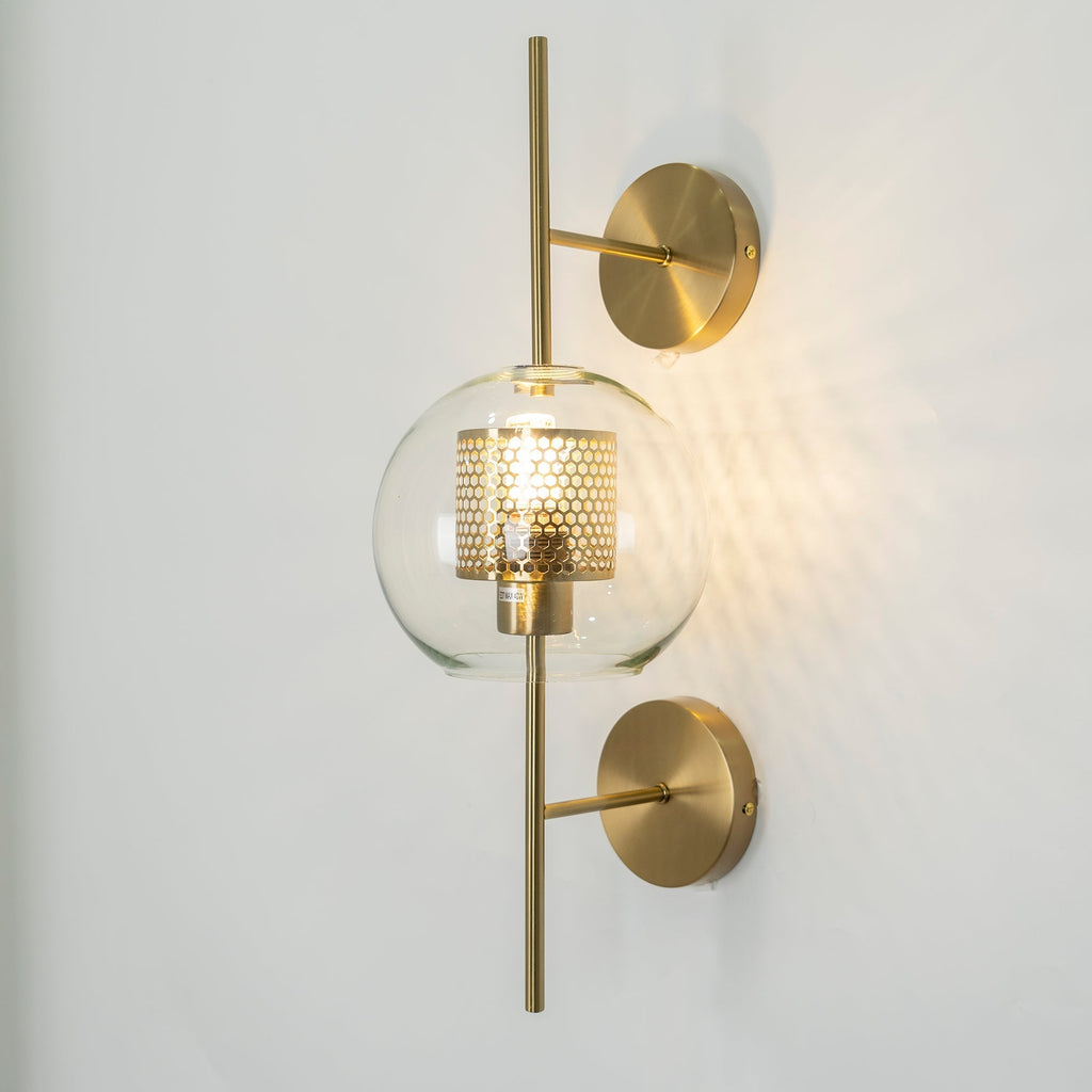 Luxe Glass Wall Light