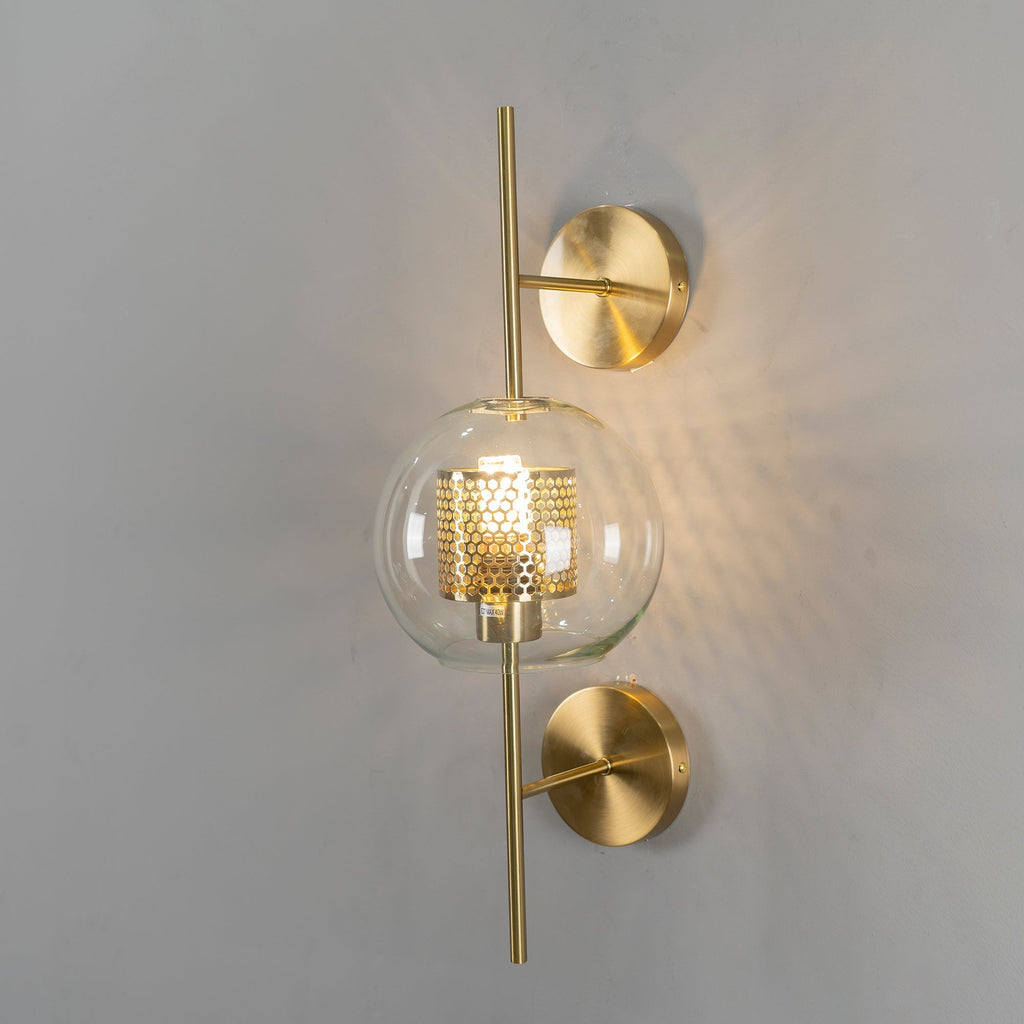 Luxe Glass Wall Light