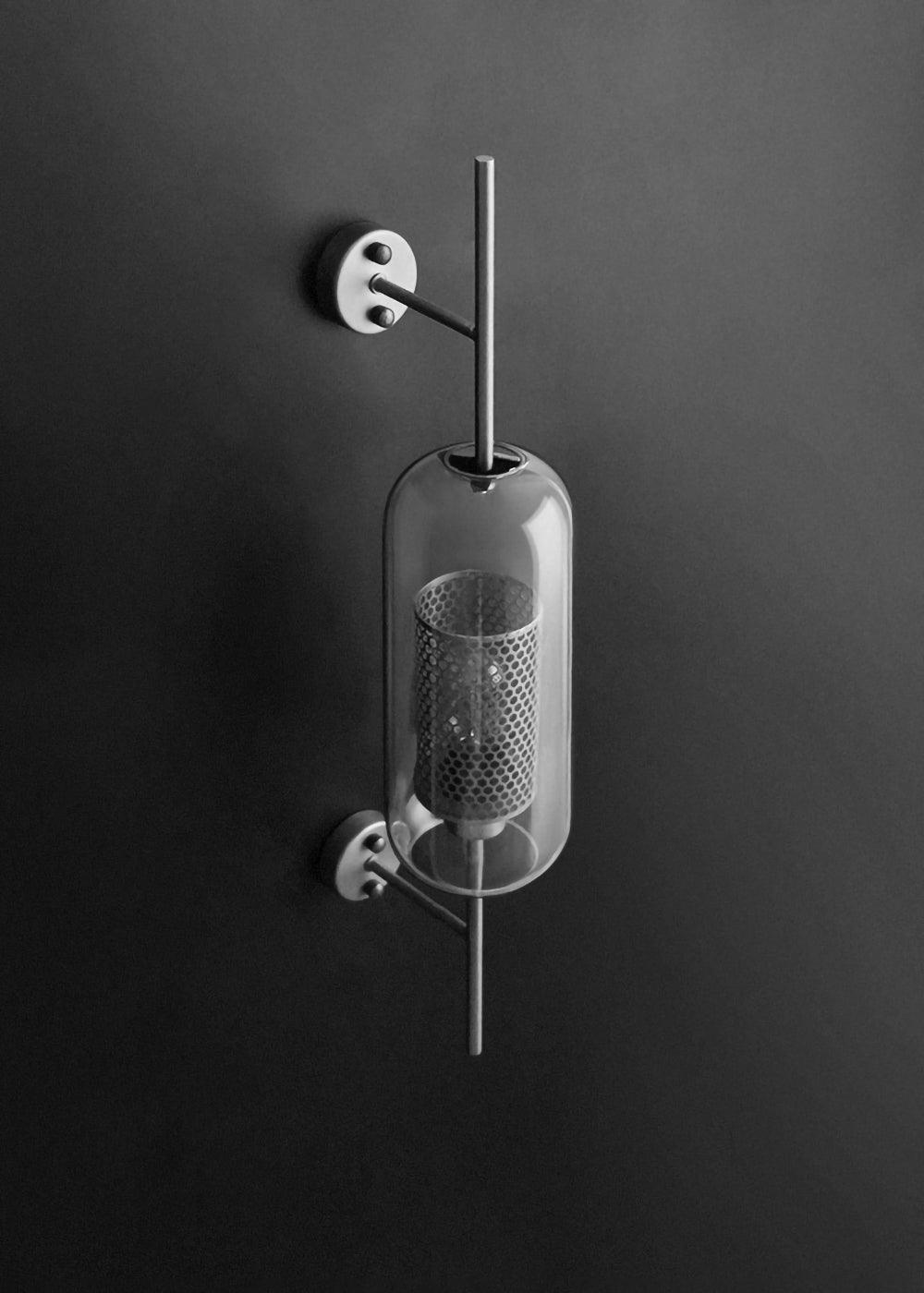 Luxe Glass Wall Light