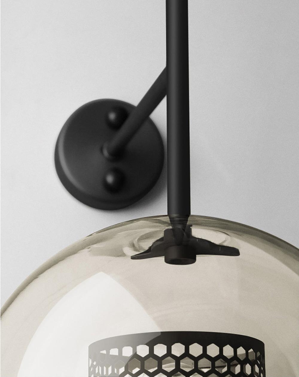 Luxe Glass Wall Light