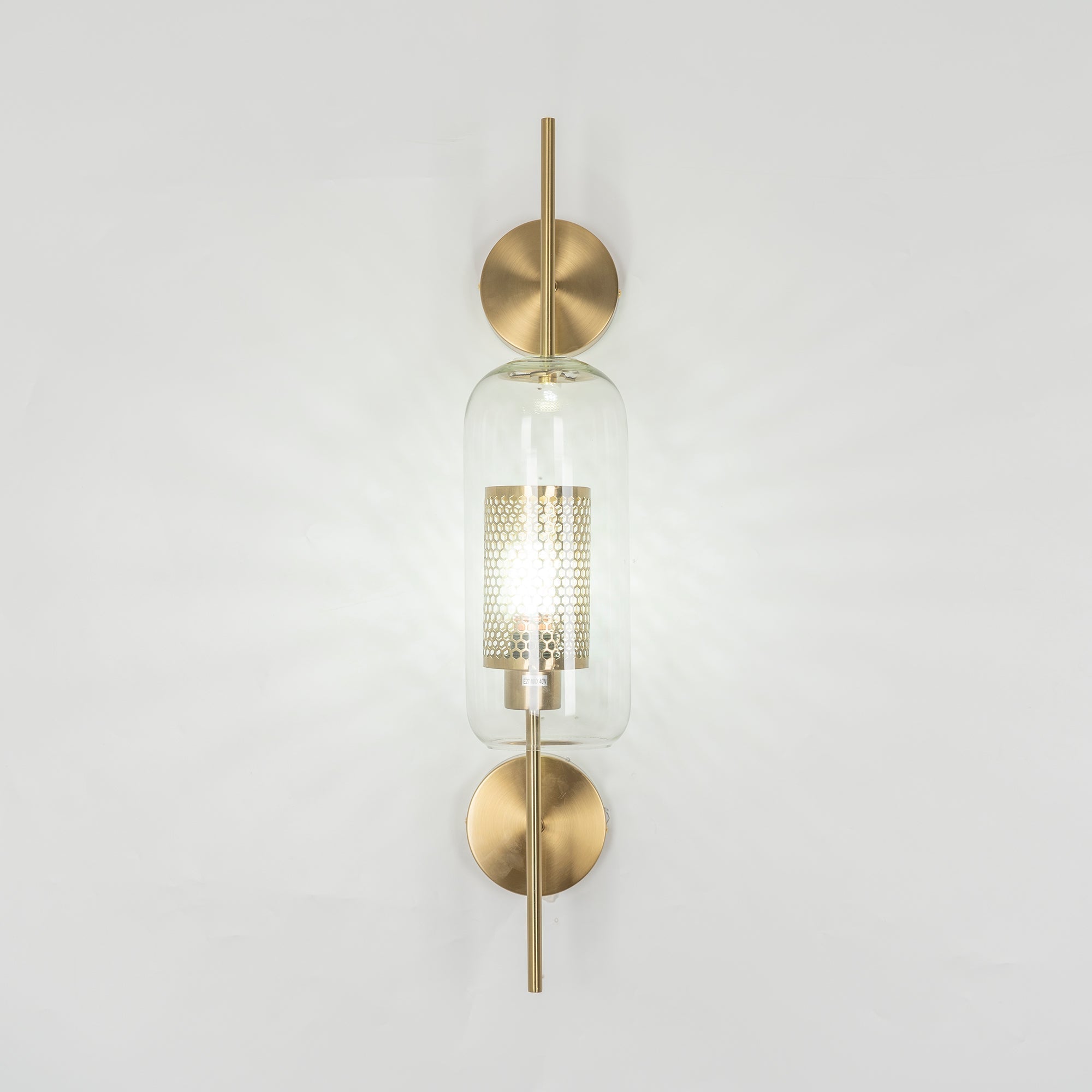 Luxe Glass Wall Light