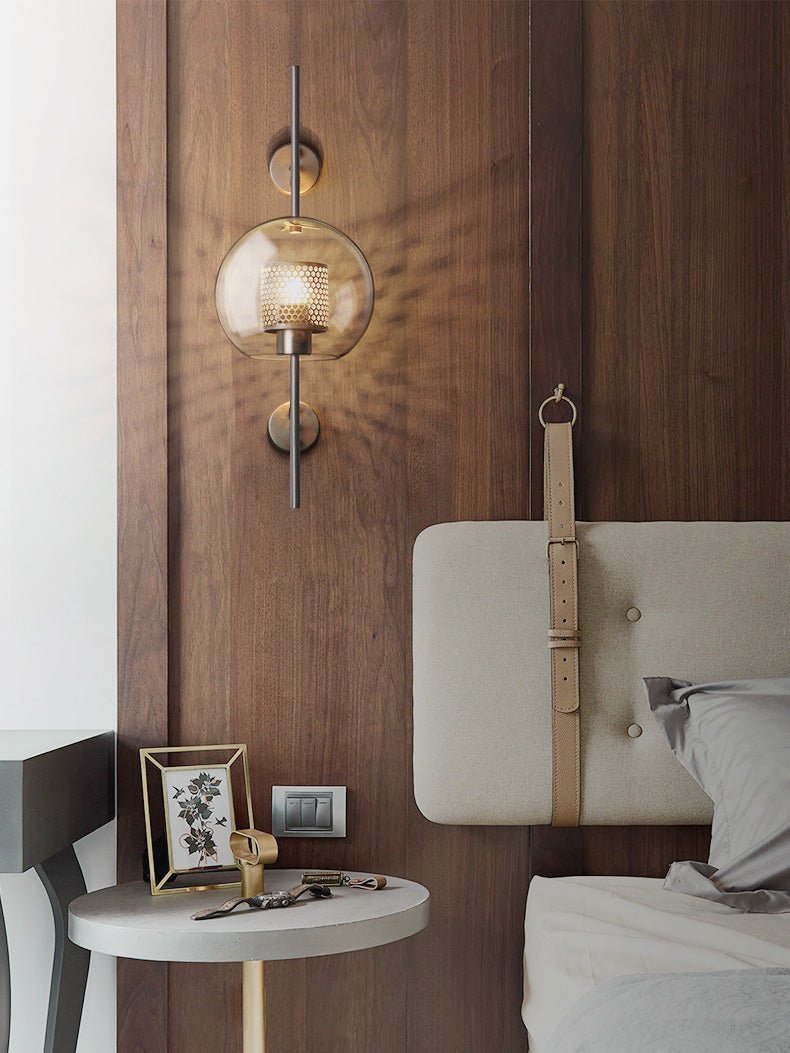 Luxe Glass Wall Light