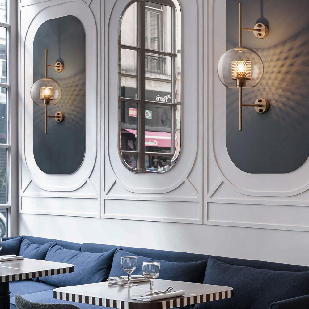 Luxe Glass Wall Light