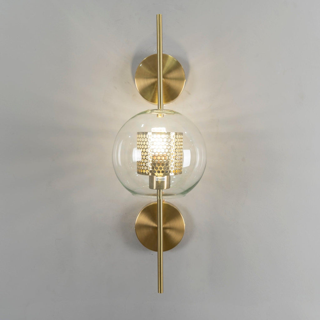 Luxe Glass Wall Light