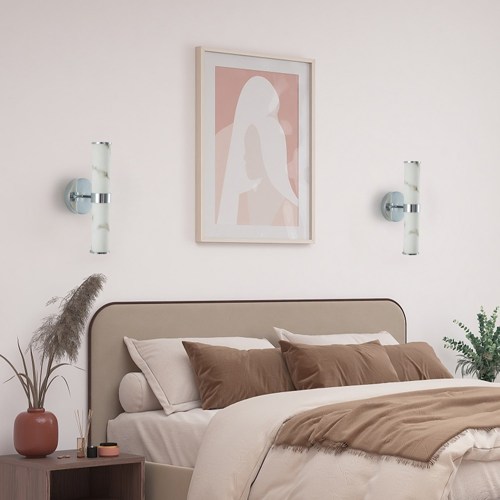 MarbleLuxe Wall Light