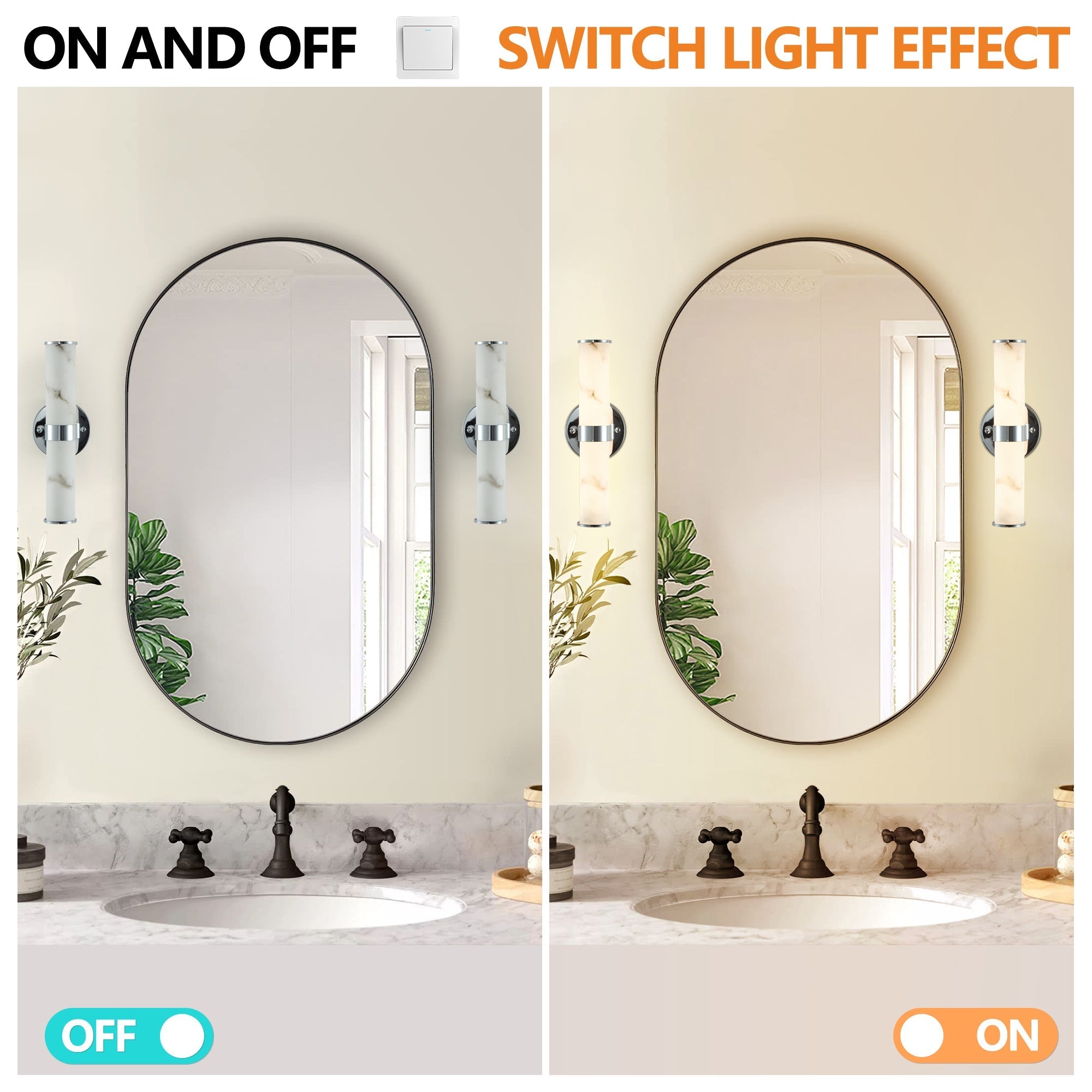 MarbleLuxe Wall Light