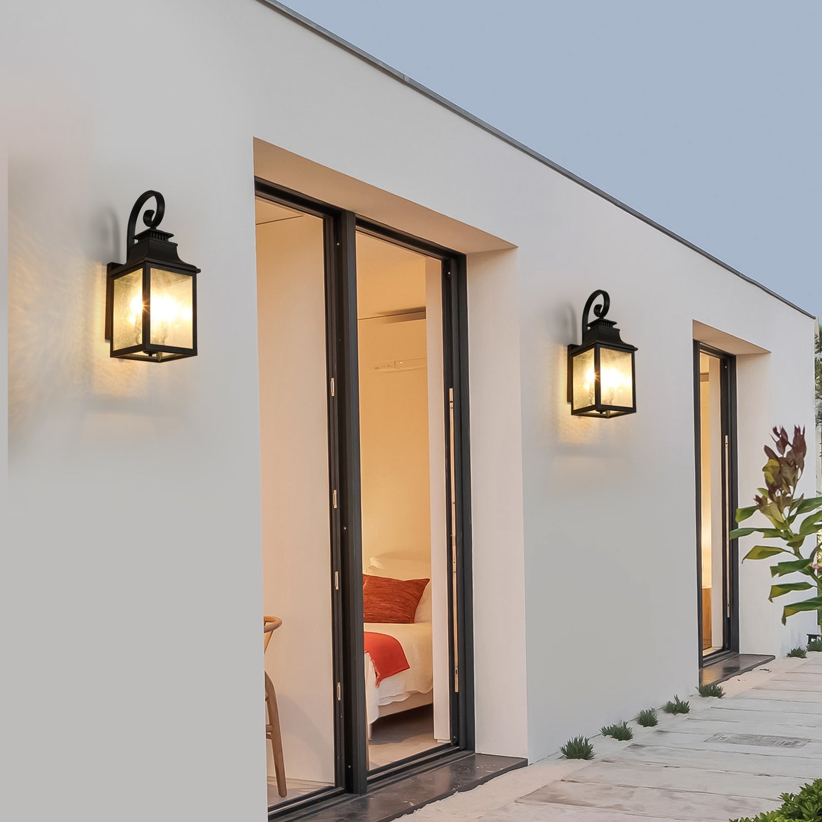 Marce Retro Outdoor Wall Sconce