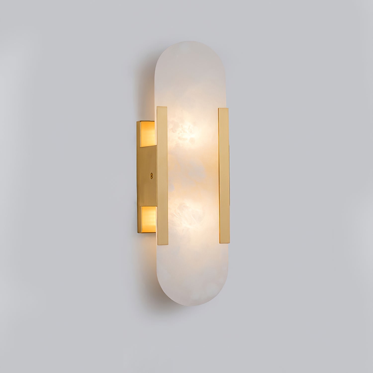 Melange Elongated Alabaster Wall Lamp - ZozHome