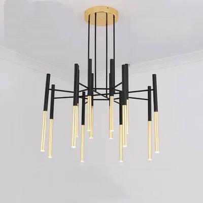 Metal Tubular Chandelier - ZozHome