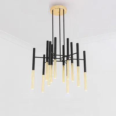 Metal Tubular Chandelier - ZozHome