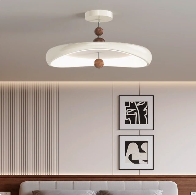 Milk Cap Ceiling Light