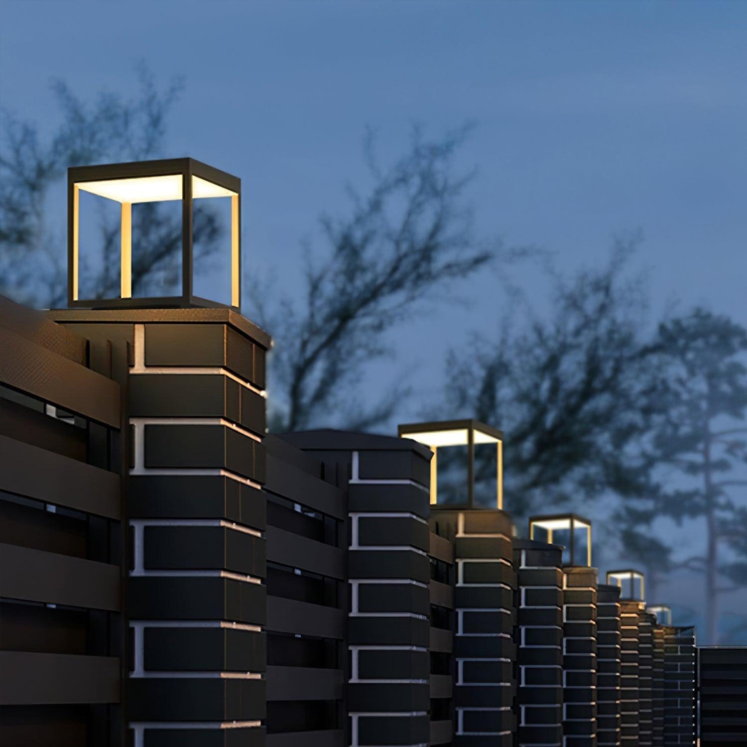 Modern Edge Outdoor Light - ZozHome