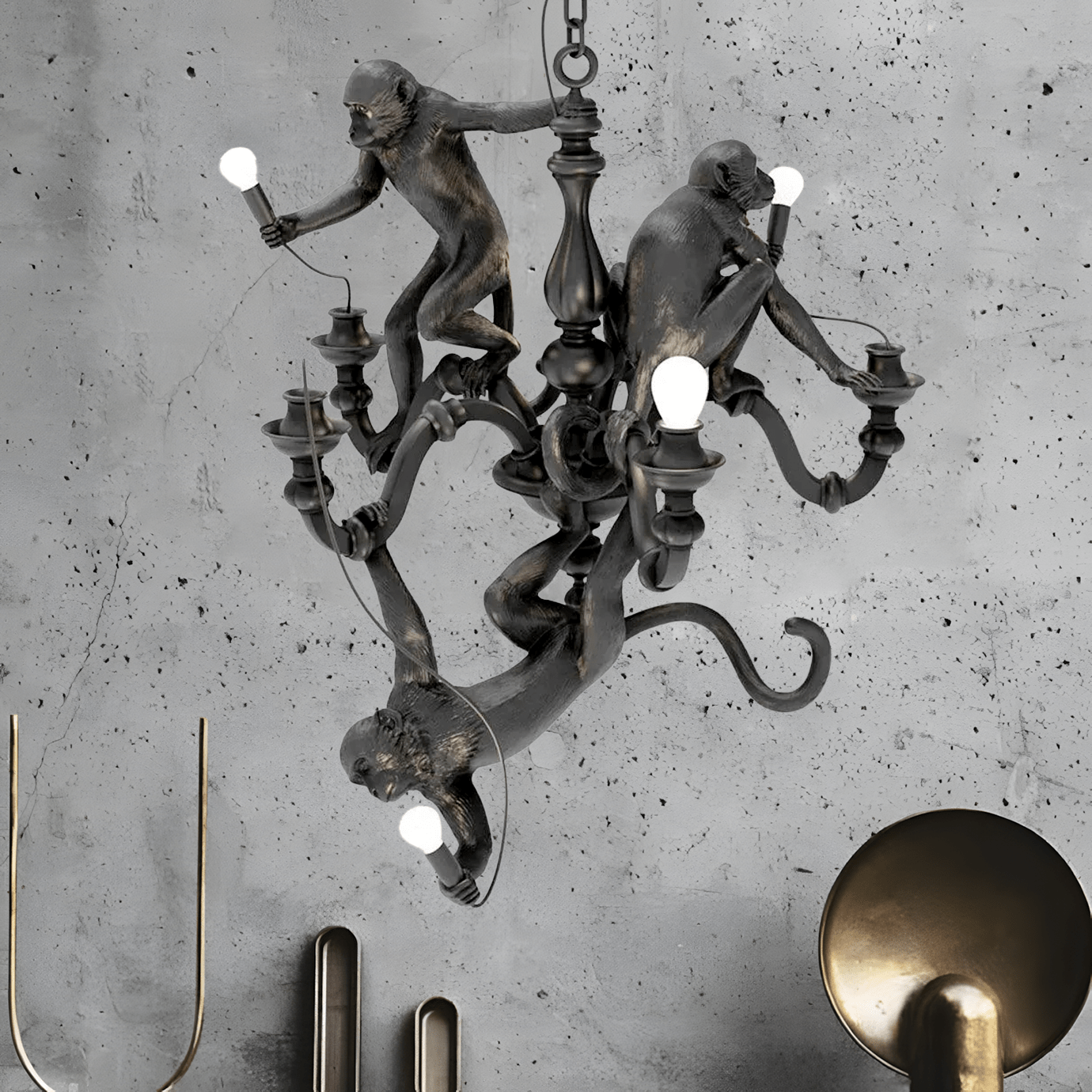 Monkey Chandelier - ZozHome