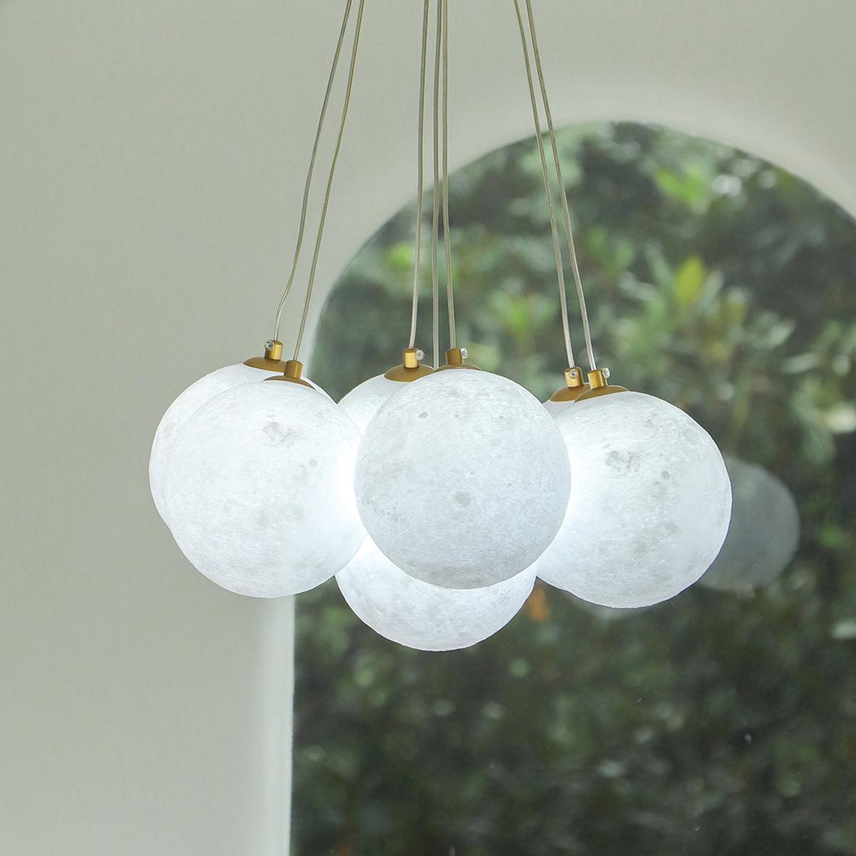 Moon Chandeliers