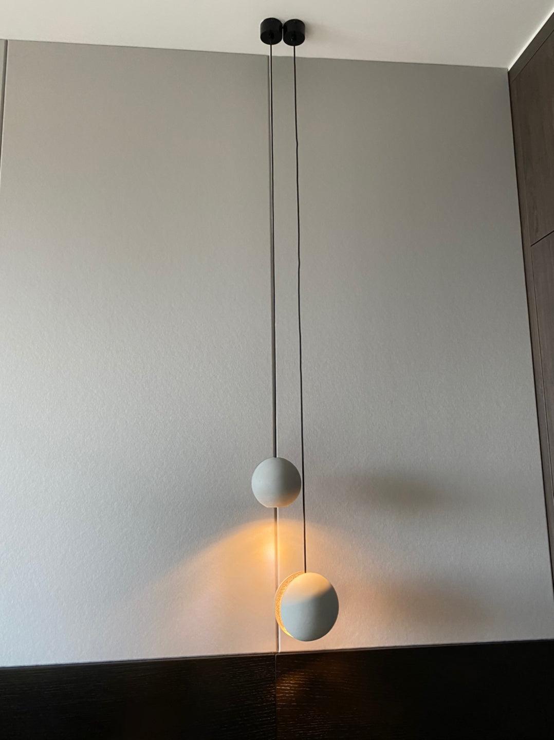 Moon Concrete Pendant Lamp