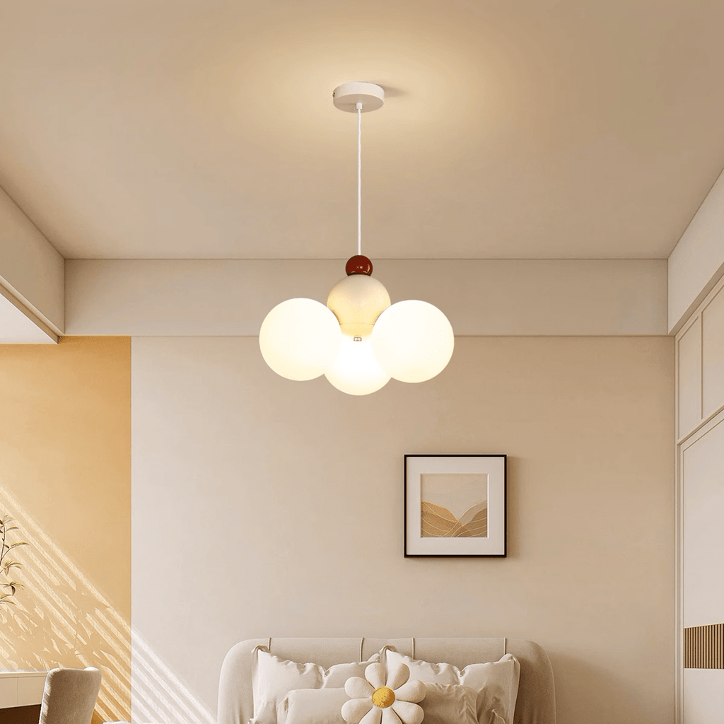 Multi-Head Balloon Chandelier