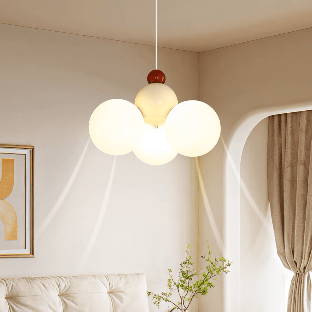 Multi-Head Balloon Chandelier