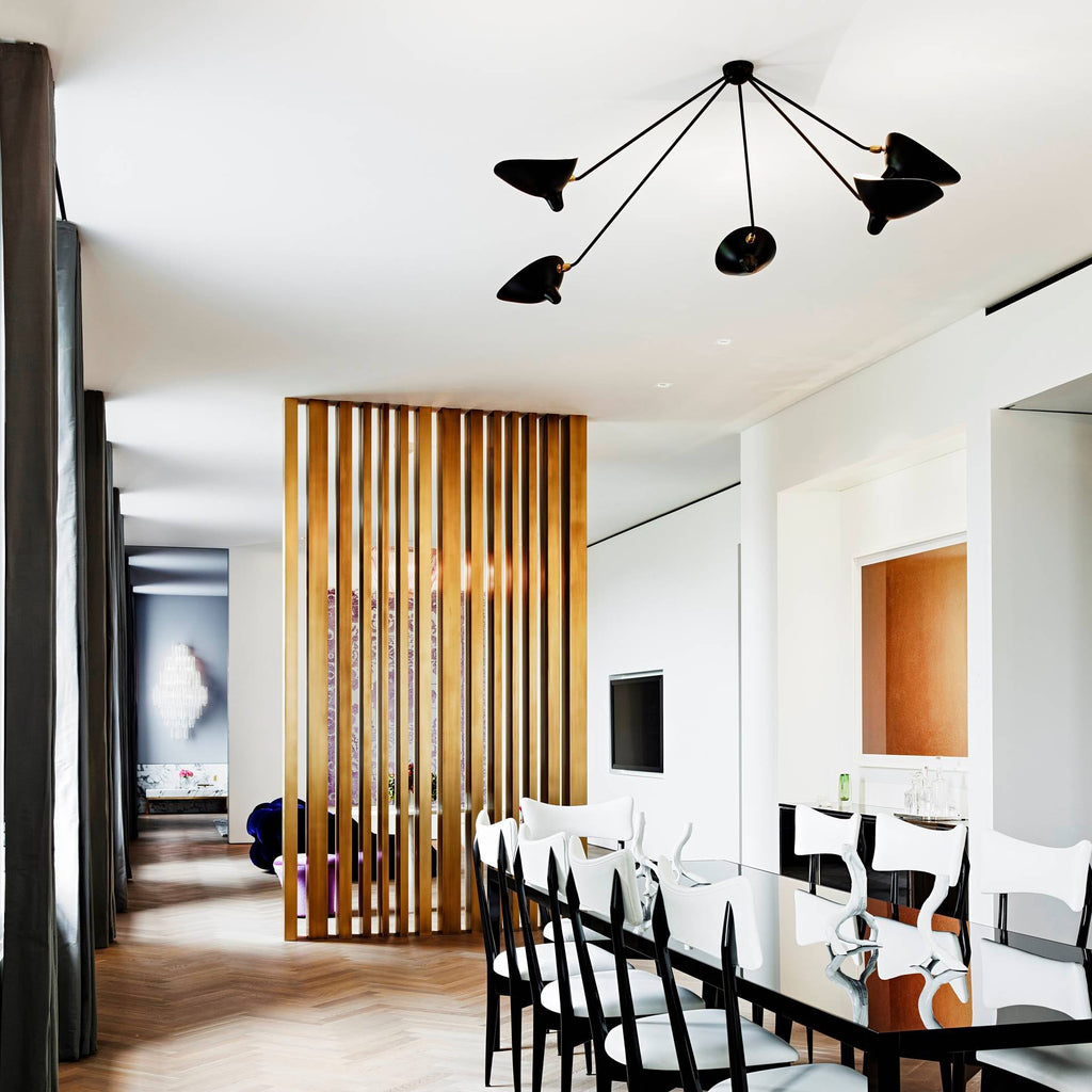 Multi-head Funnel Chandelier